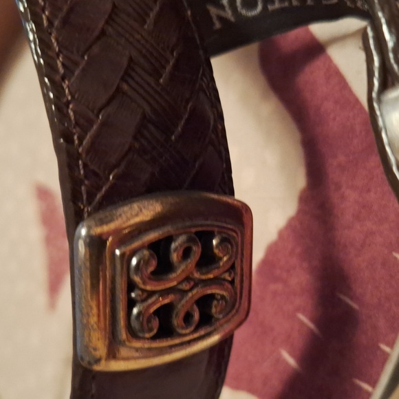 Brighton Leather Belt Sz M - Picture 4 of 13